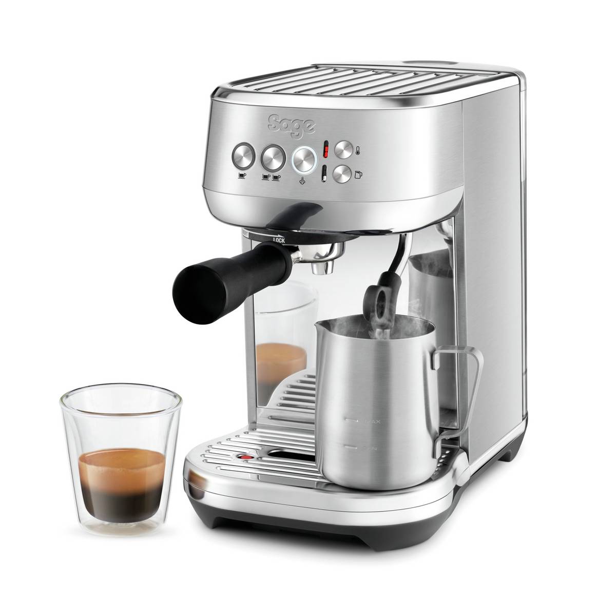 Sage SES500BSS Bambino Plus Coffee Machine